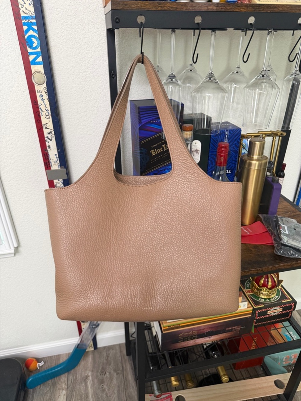 Cuyana System Tote 16” Cappuccino
